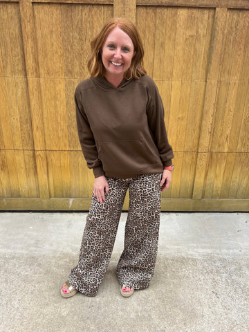 Translucent Fleece Lined Leggings