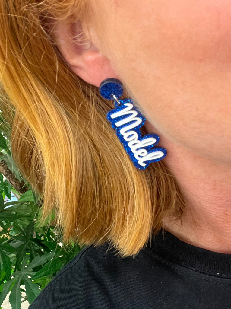 Acrylic Model Earrings