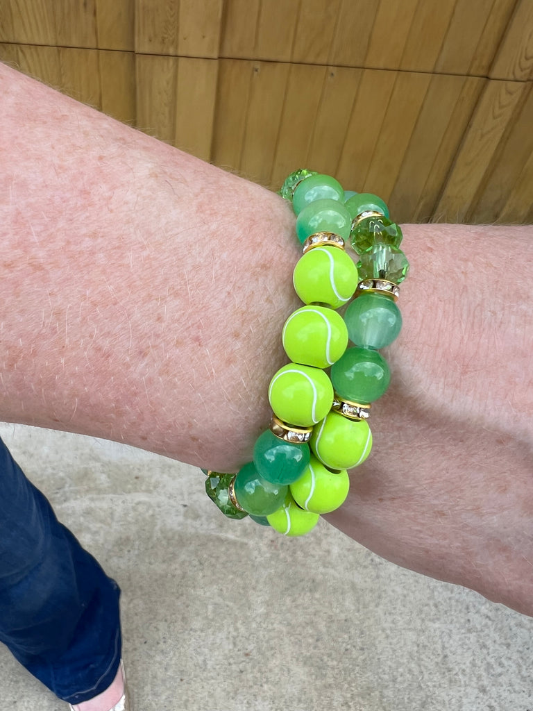 Tennis Beaded Bracelet