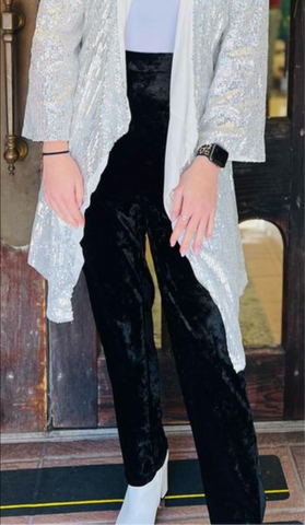 Translucent Fleece Lined Leggings