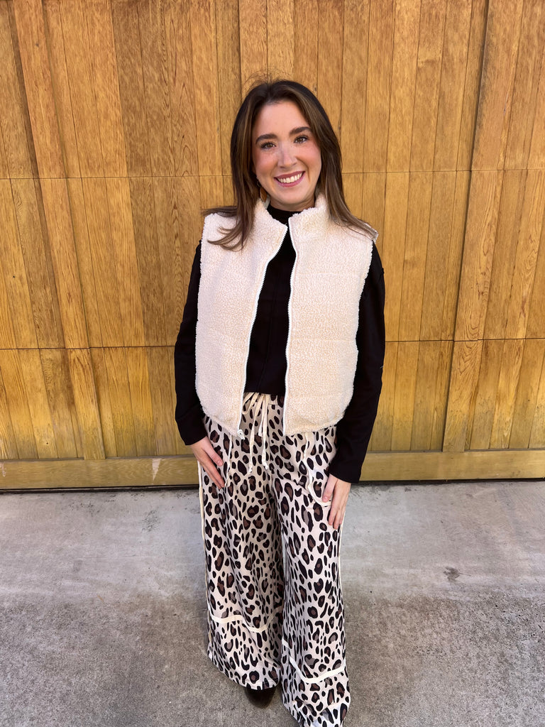 Flip and Cozy Reversible Vest