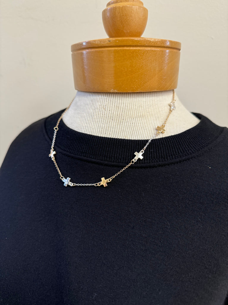 Dainty Cross Necklace