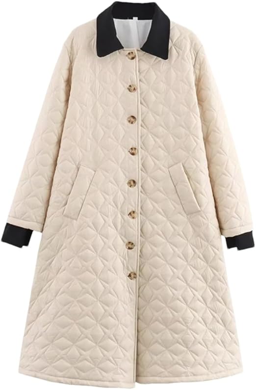 Quilted Full Length Coat