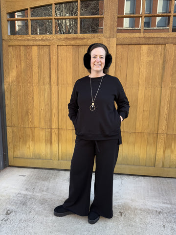Translucent Fleece Lined Leggings