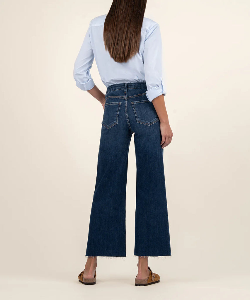 Kut Meg High Rise Wide Leg Denim