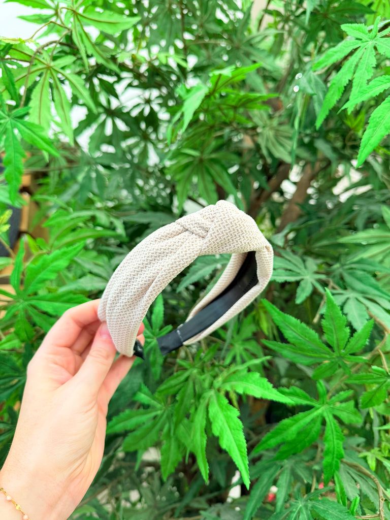 Textured Knotted Headband