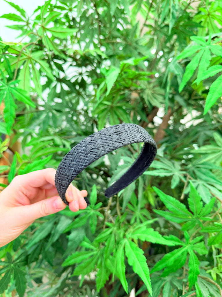 Woven Straw Headbands