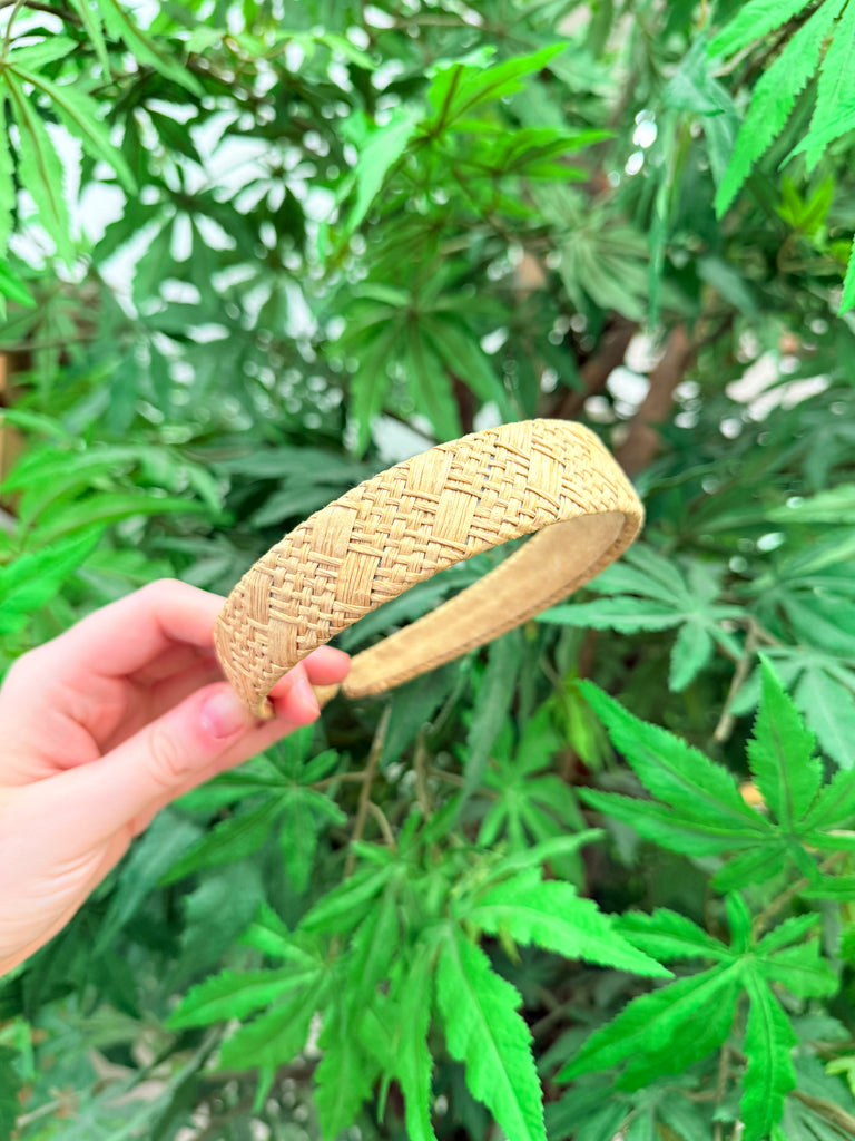 Woven Straw Headbands