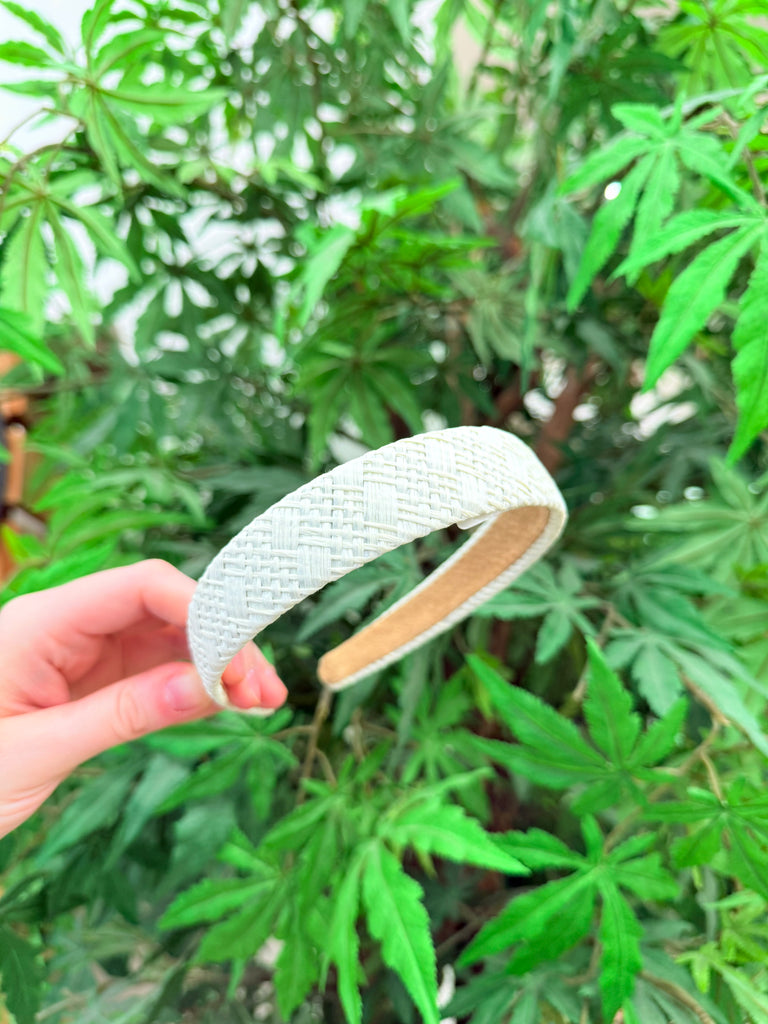 Woven Straw Headbands