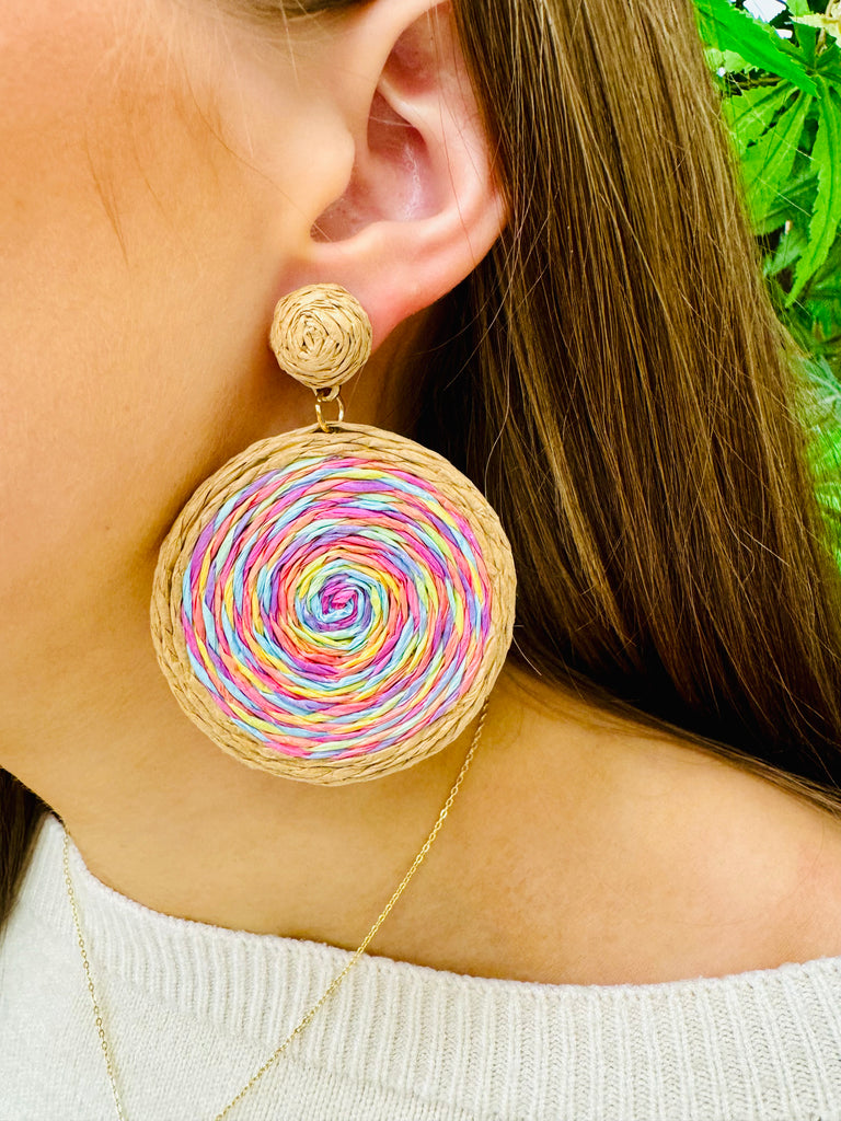 Pastel Twill Earring