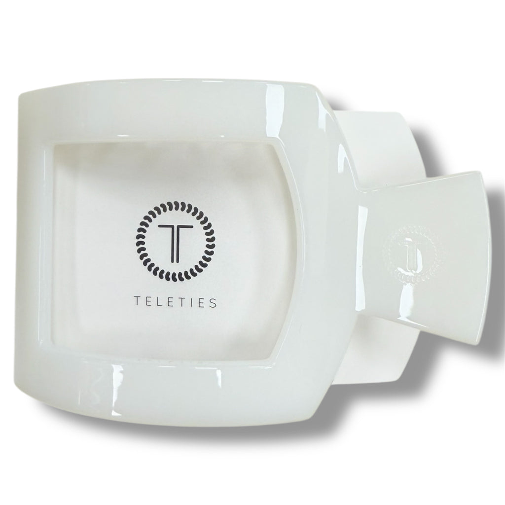 Teleties Large Flat Square Clip