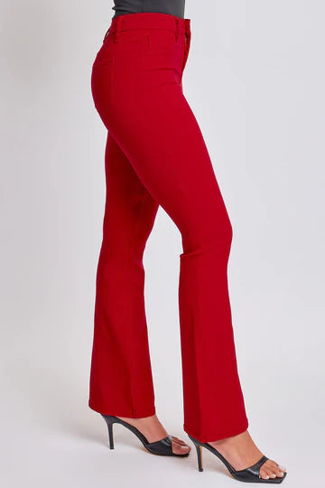 Red HypeStretch High-Rise Flare Pant