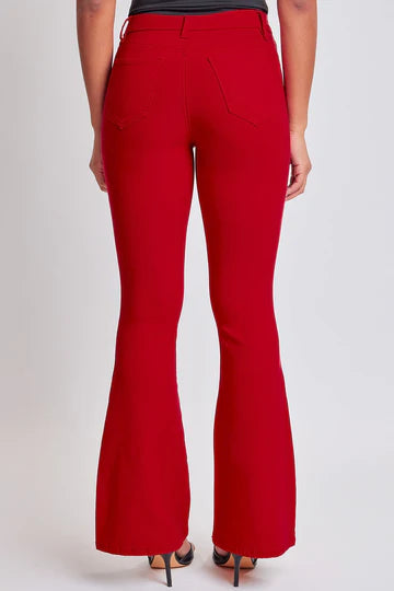 Red HypeStretch High-Rise Flare Pant