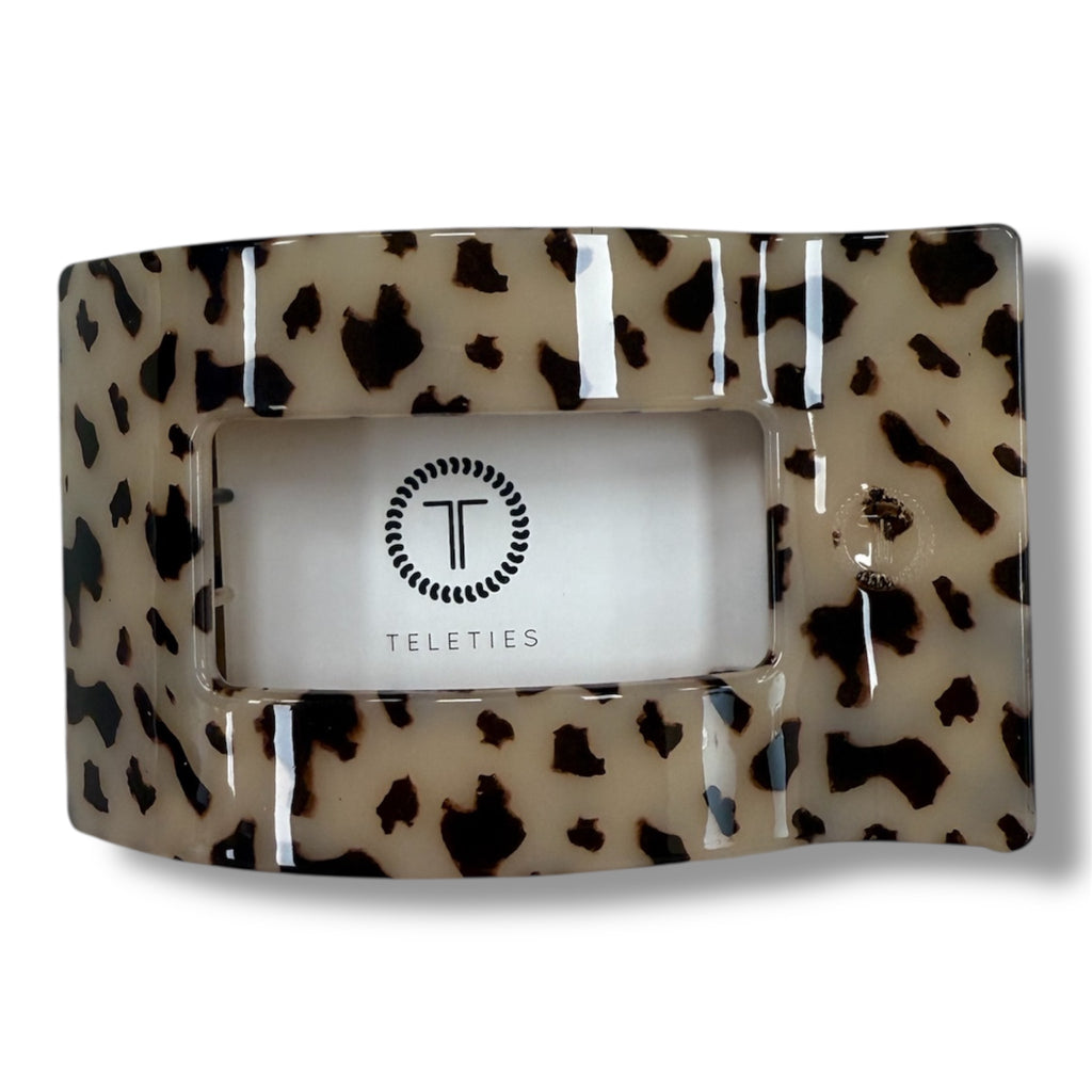 Large Flat Rectangle Teleties Clip