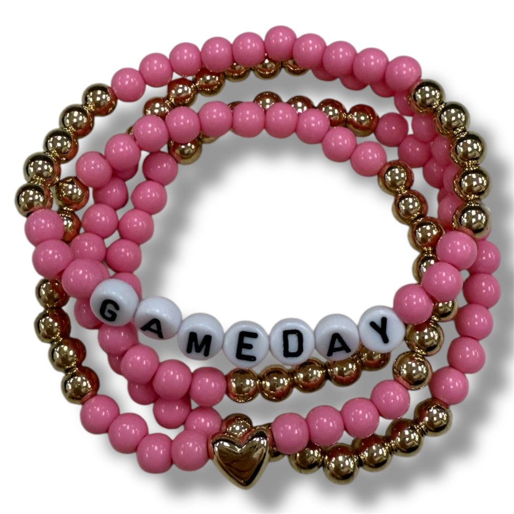 “Game Day” Beaded Bracelets