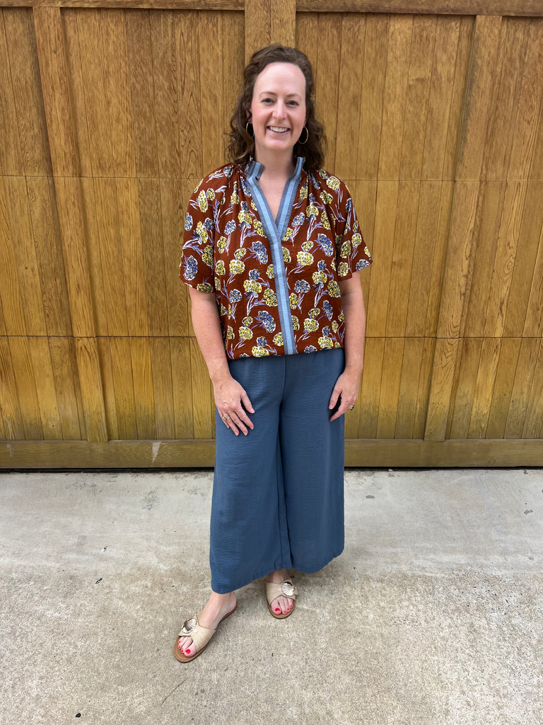 Hydrangea Floral Fall Top