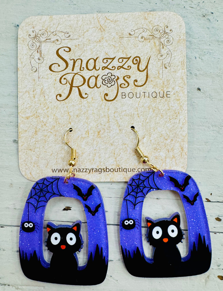 Halloween Acrylic Earring