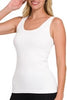 Seamless Round and V Neck Seamless Cami