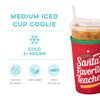 Swig Life Medium Cup Coolie-Santa’s Favorite Teacher