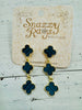 Quatrefoil Drop Earrings