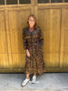 Cheetah Print Midi Dress