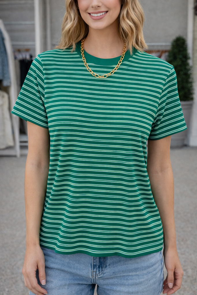 Striped Basic Tee