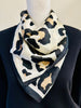 Blonde Cheetah Silk Scarf