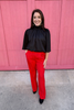 Red Dress Pant