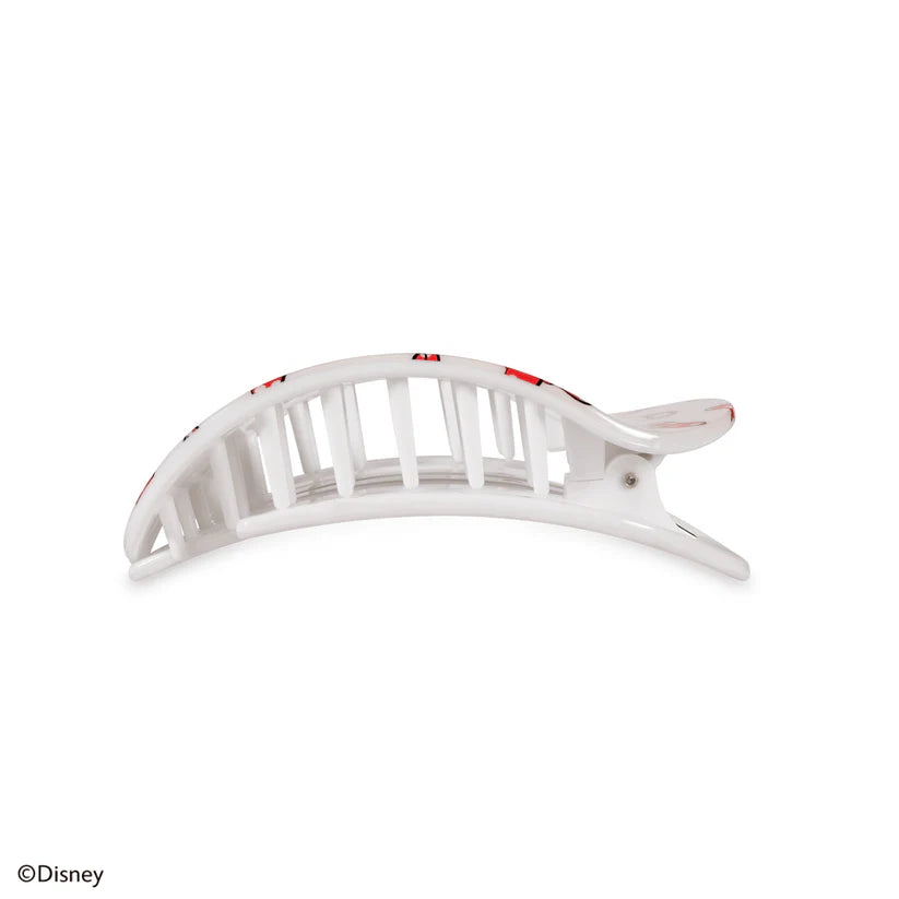 Minnie Mouse Loves Her Bows! Large Flat Round Hair Clip