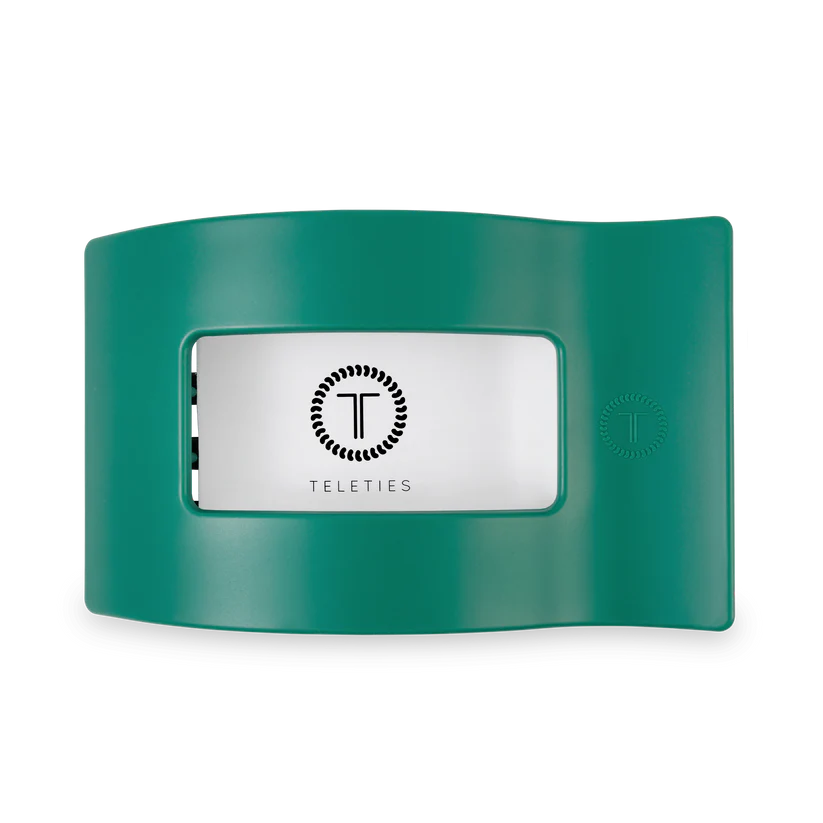 Large Flat Rectangle Teleties Clip