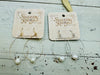 Dainty Teardrop Earring with Pearl