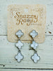 Quatrefoil Drop Earrings