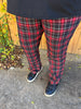 Plaid Pull on Pants