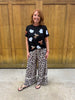 Sequin Ghost and Bow Tee