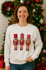 Knitted Nutcracker Sweatshirt