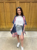 Grey Pull On Stretch Knit Skort