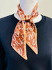 Fall Botanical Silk Scarf