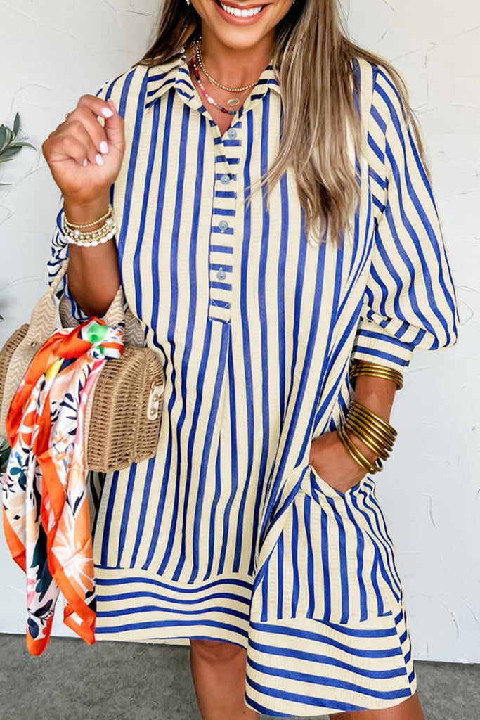 Striped Boatyard Dress