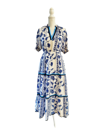 Ric Rac Button Dress