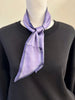 Lavender Silk Scarf