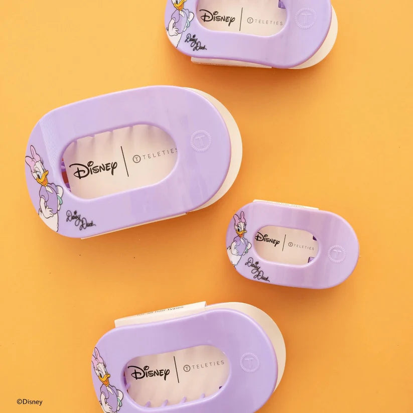 Daisy Duck Large Flat Round Hair Clip