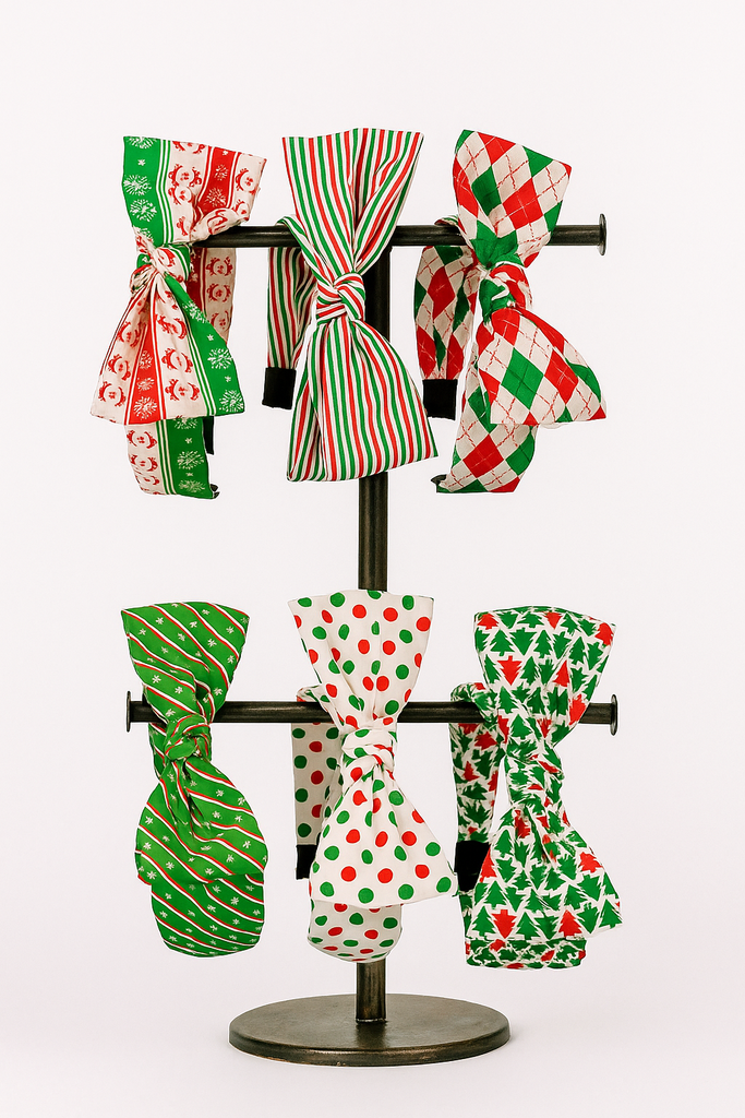 Christmas Bow Headband