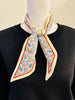 Fall Paisley Silk Scarf