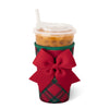 Swig Life Medium Cup Coolie-Christmas Plaid