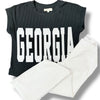 Black Georgia Sweater Vest