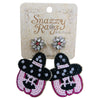 Pink Jack o Latern earrings
