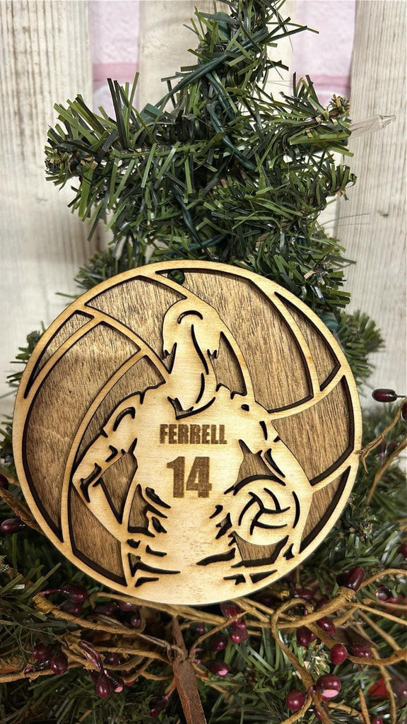 Custom Sports Ornament Pre-Order