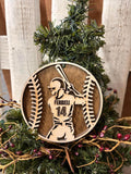 Custom Sports Ornament Pre-Order