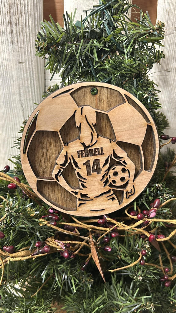 Custom Sports Ornament Pre-Order