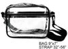 Clear Stadium Cross Body Bag